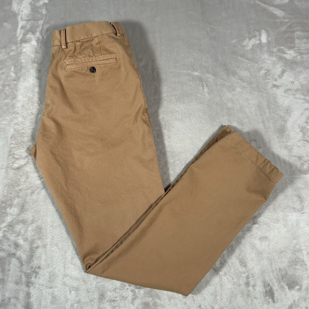 Spier & Mackay Contemporary Pant Mens 34x34 Tan High Rise Cotton Trouser